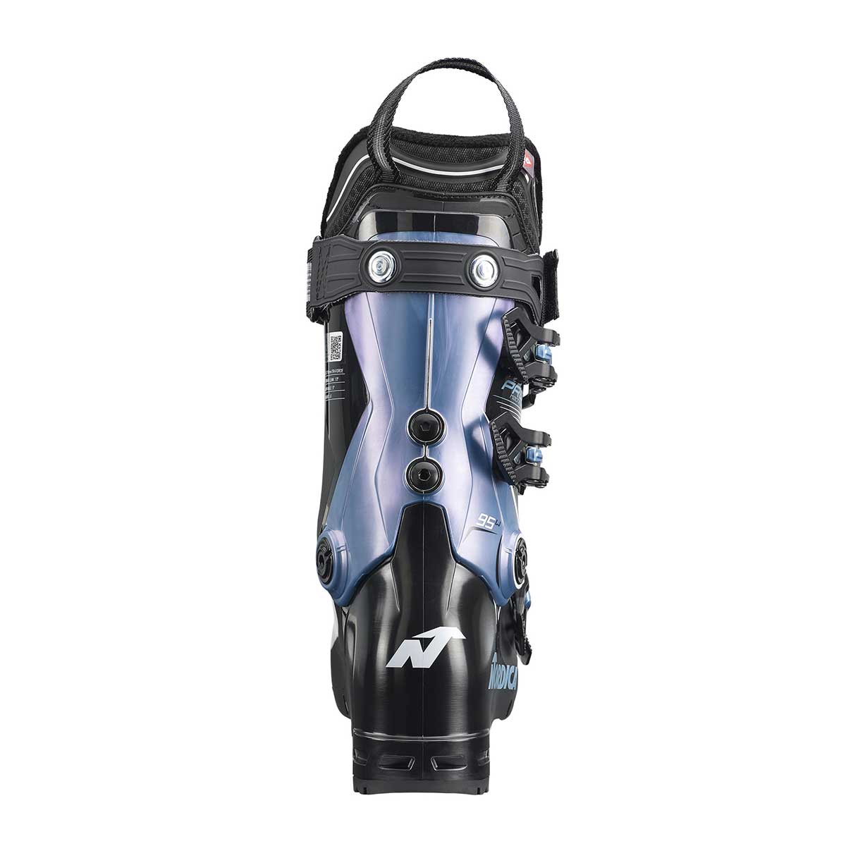 Nordica Promachine 95 Boot Women's in Black and Light Blue and White